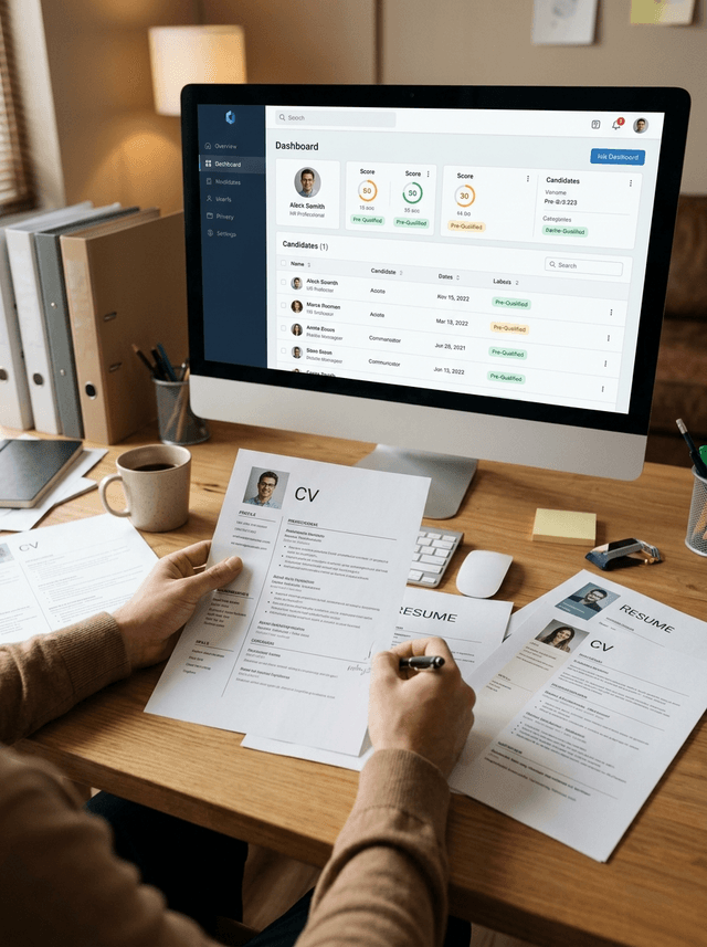 AI Powered Customized Candidate Pre-qualifing System for Hiring & Screening